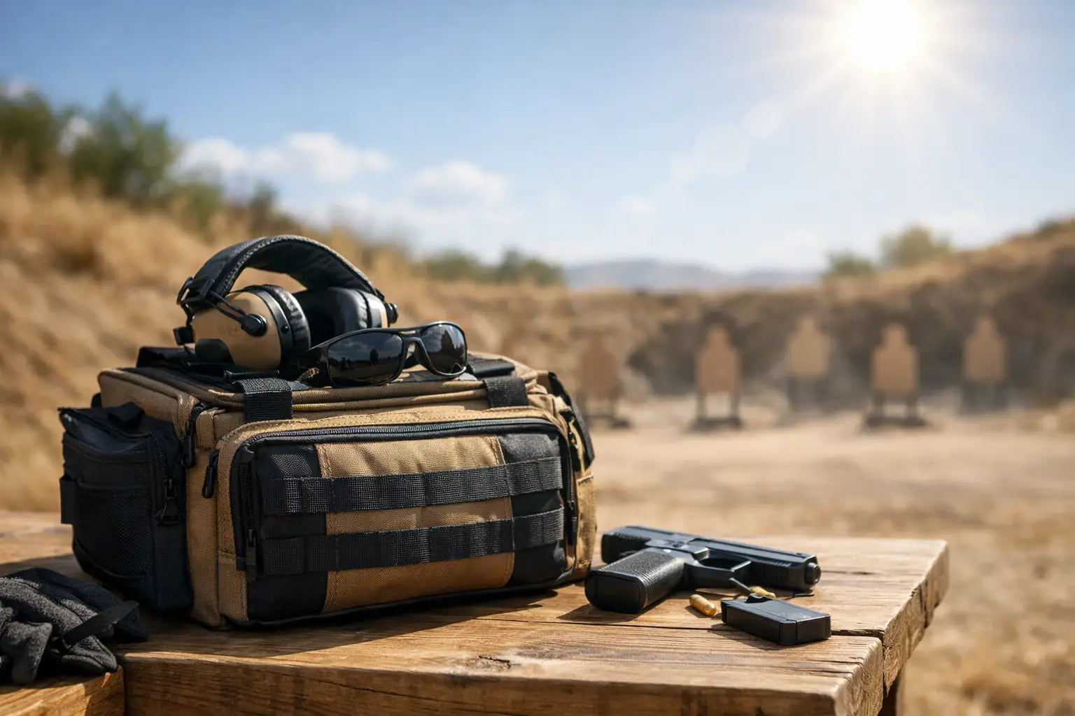 Choosing a Range Bag for Hot Weather