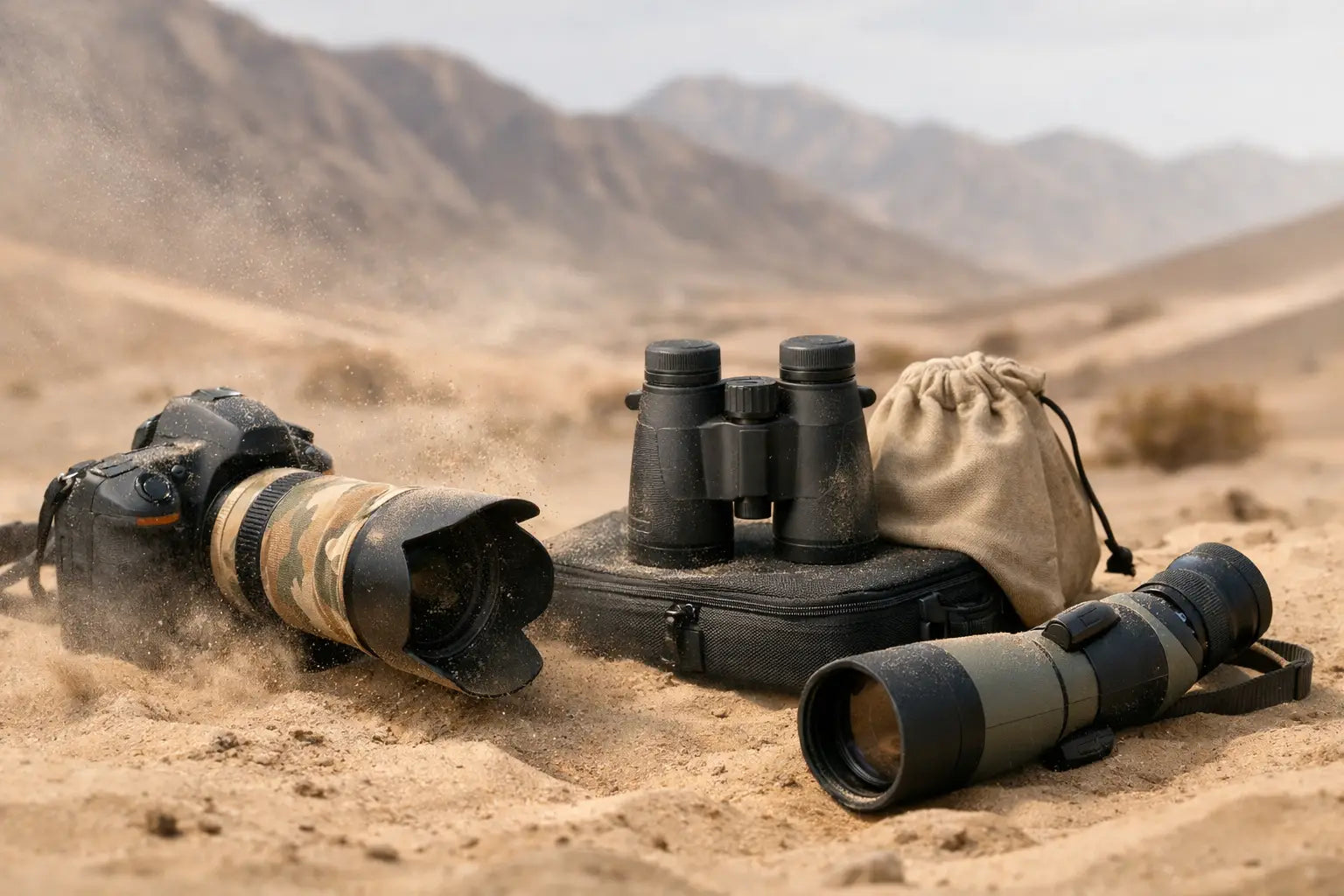 How to Protect Optics From Dust in the Desert