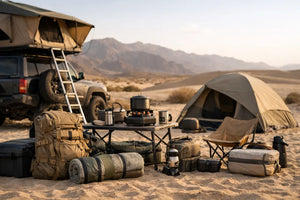 Desert Camping Loadout Example That Works