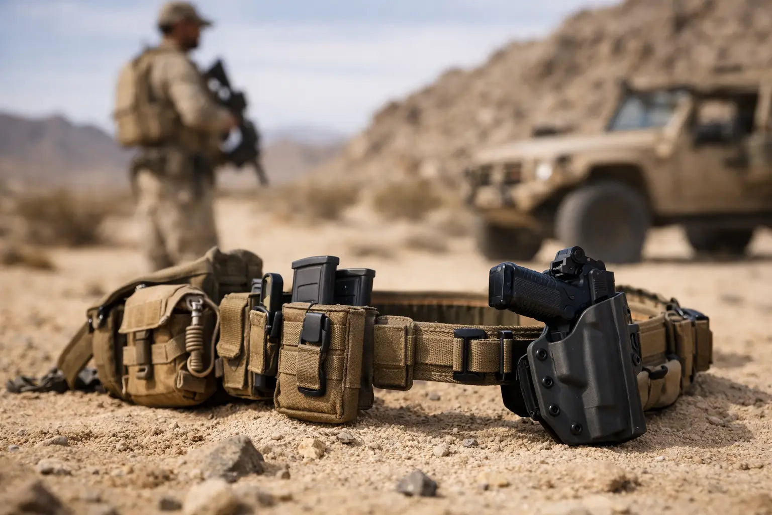 Best Tactical Belt Setups for Desert Field Use
