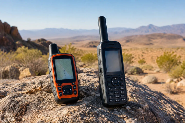GPS Messenger Versus Satellite Phone for Desert Travel