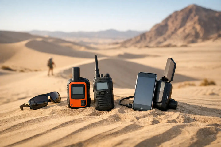 Trail Communication Devices for Desert Travel