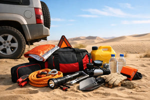 Vehicle Emergency Kit for Desert Travel
