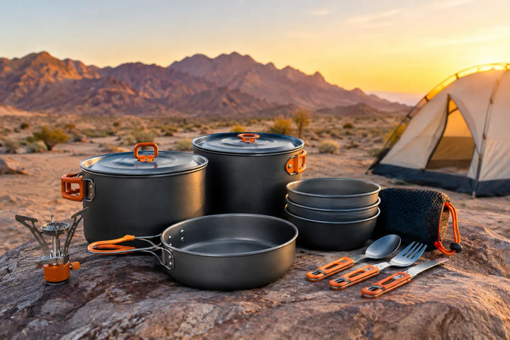 Best Desert Camp Cookware Sets for Real Heat