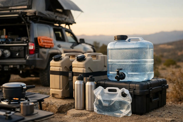 How to Pack Overland Water the Right Way