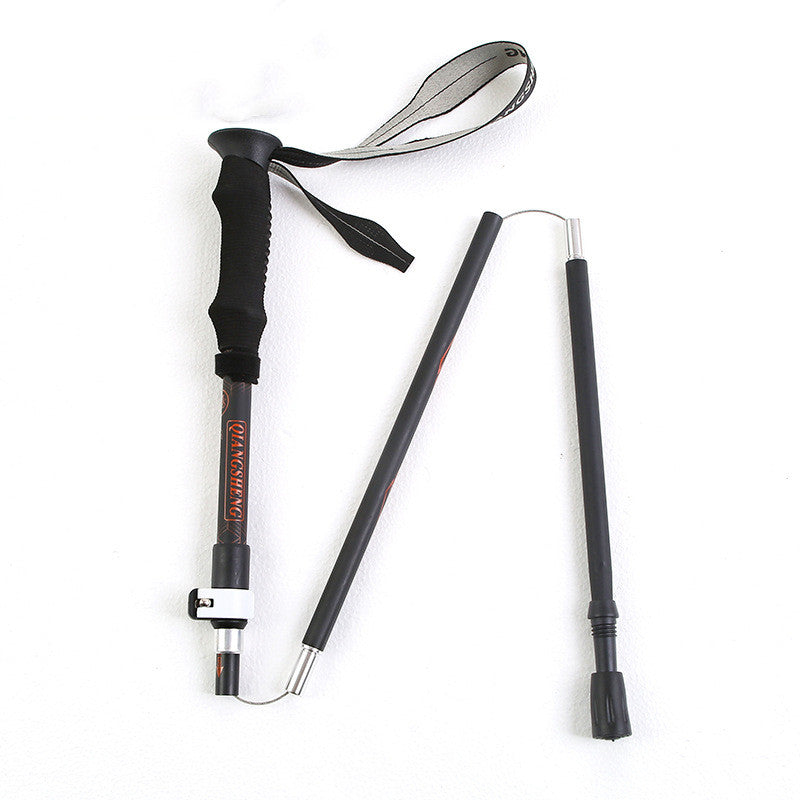 Outdoor Folding Five-section Straight Trekking Pole Trekking Pole by Arizona Desert Gear