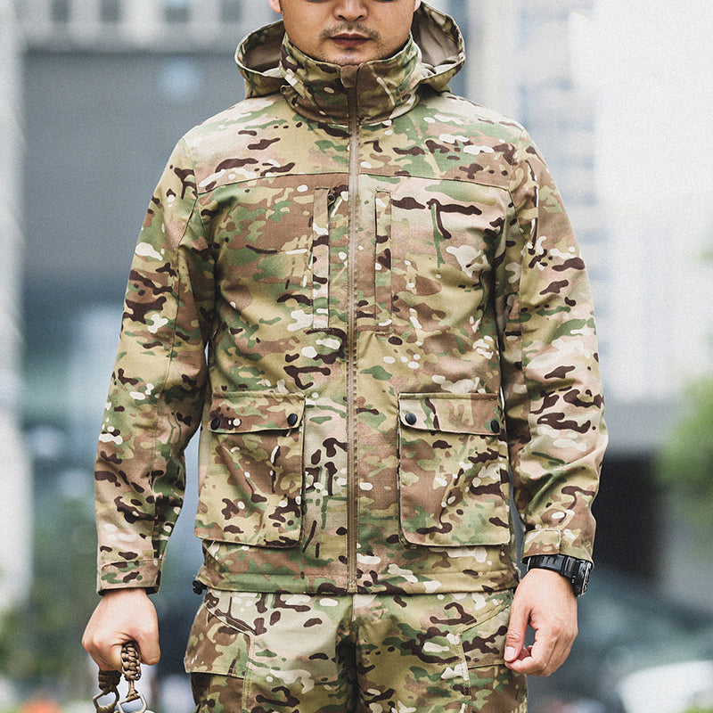 Fashion Simple Men's Camouflage Outdoor Jacket by Arizona Desert Gear