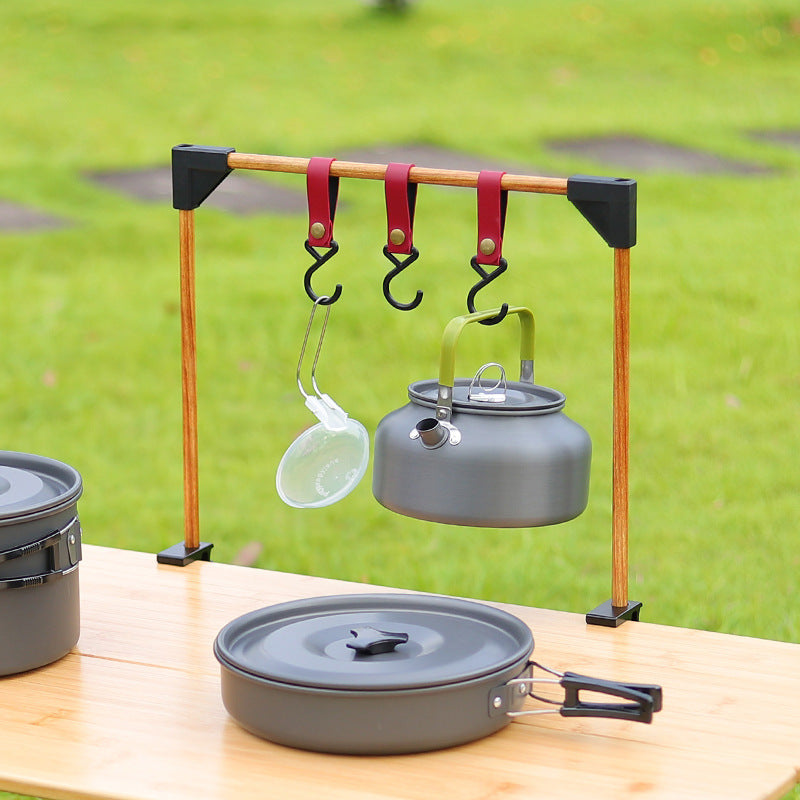 Outdoor Camping Adjustable Desk Rack Hook Stove Holder by Arizona Desert Gear