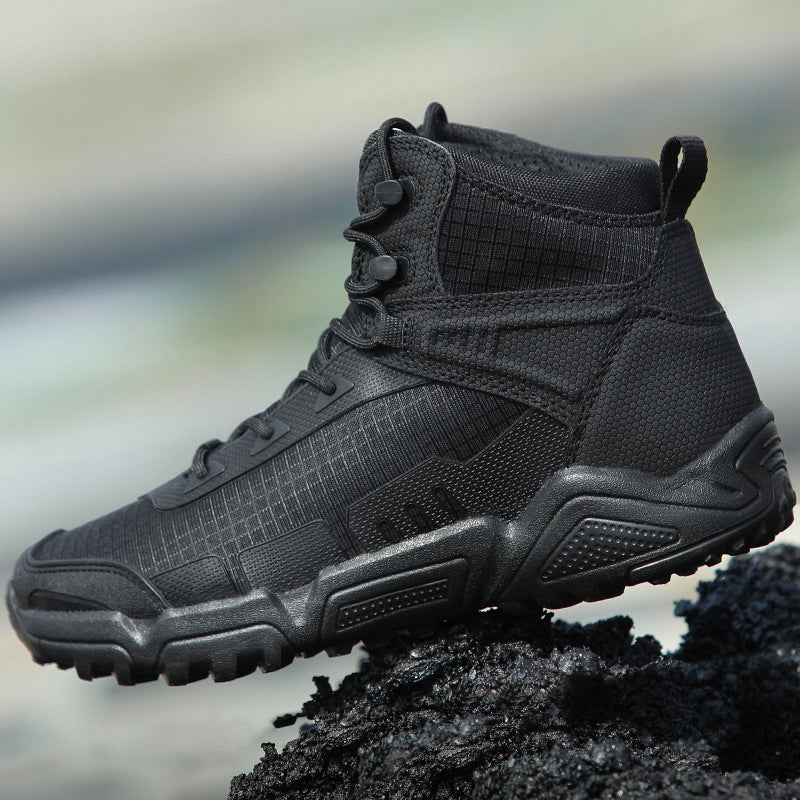 Ultralight Mid Combat Boots Men Tactical Desert Hiking Shoes by Arizona Desert Gear