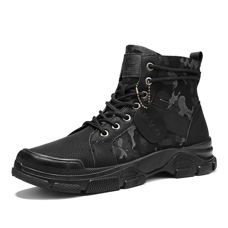 New Canvas High-Top Retro Hiking Boots by Arizona Desert Gear