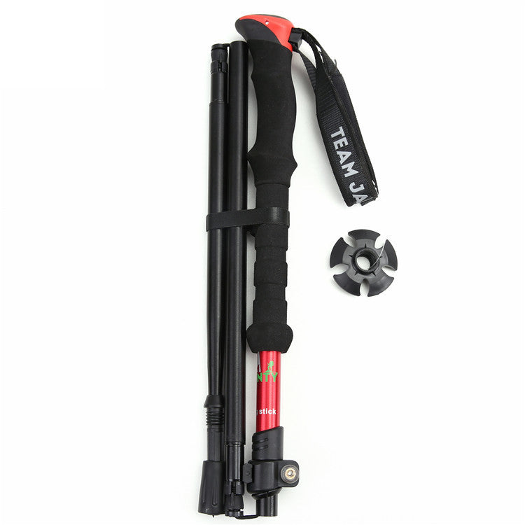 High-Strength Four-Section Folding Trekking Pole by Arizona Desert Gear