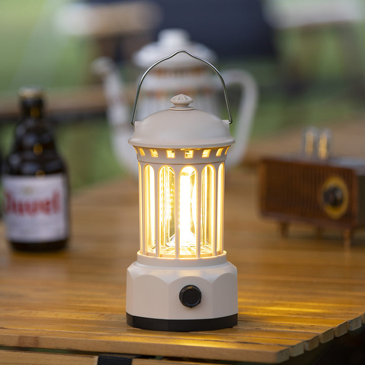 Retro COB Portable Camping Tent Lantern by Arizona Desert Gear