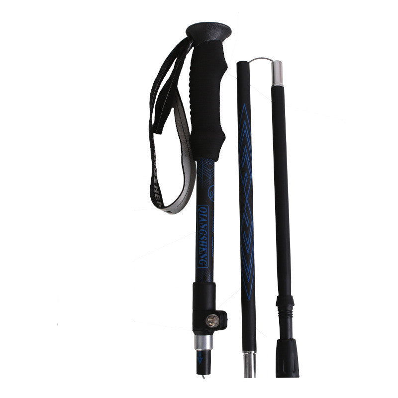 Outdoor Folding Five-section Straight Trekking Pole Trekking Pole by Arizona Desert Gear