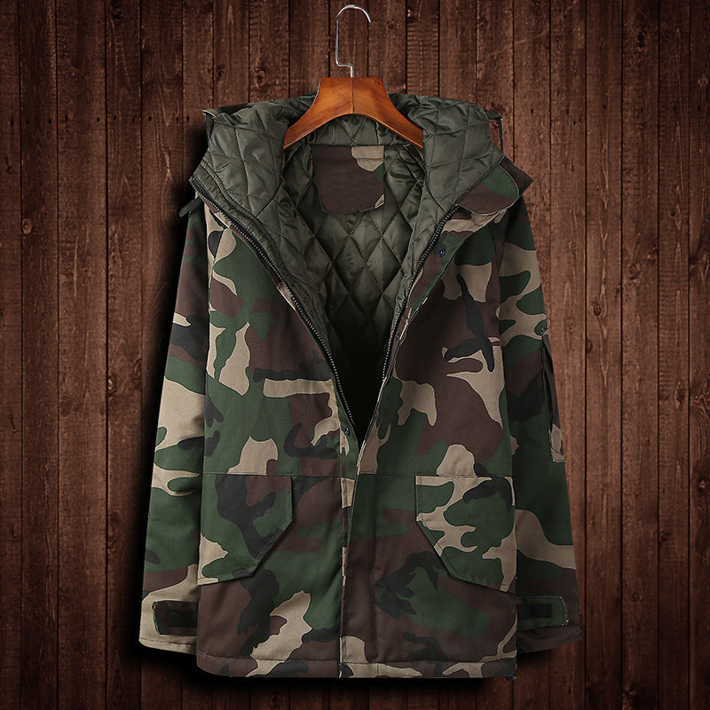 Men's Winter Camouflage Cotton Jacket by Arizona Desert Gear