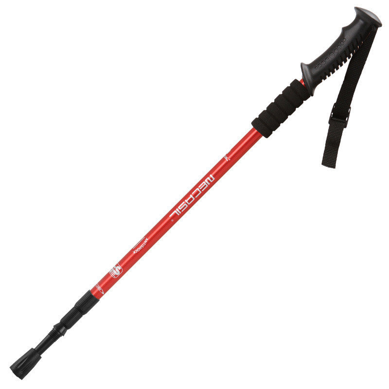 Aluminum Alloy Three-Section Straight Trekking Pole by Arizona Desert Gear
