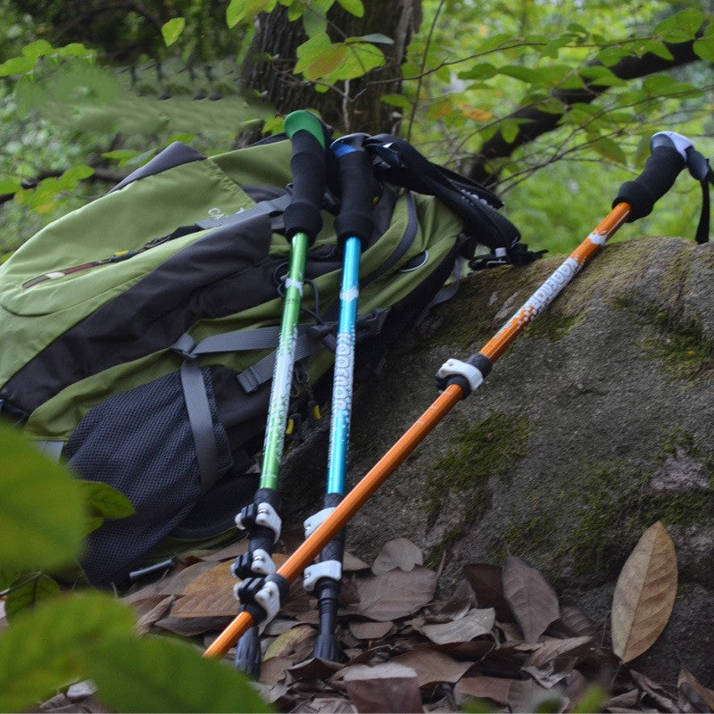 Aluminum Alloy Straight Handle Trekking Pole by Arizona Desert Gear