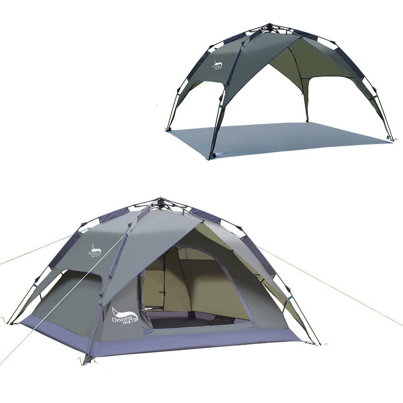 Multi-Person Automatic Outdoor Camping Tent Voice chat ended by Arizona Desert Gear