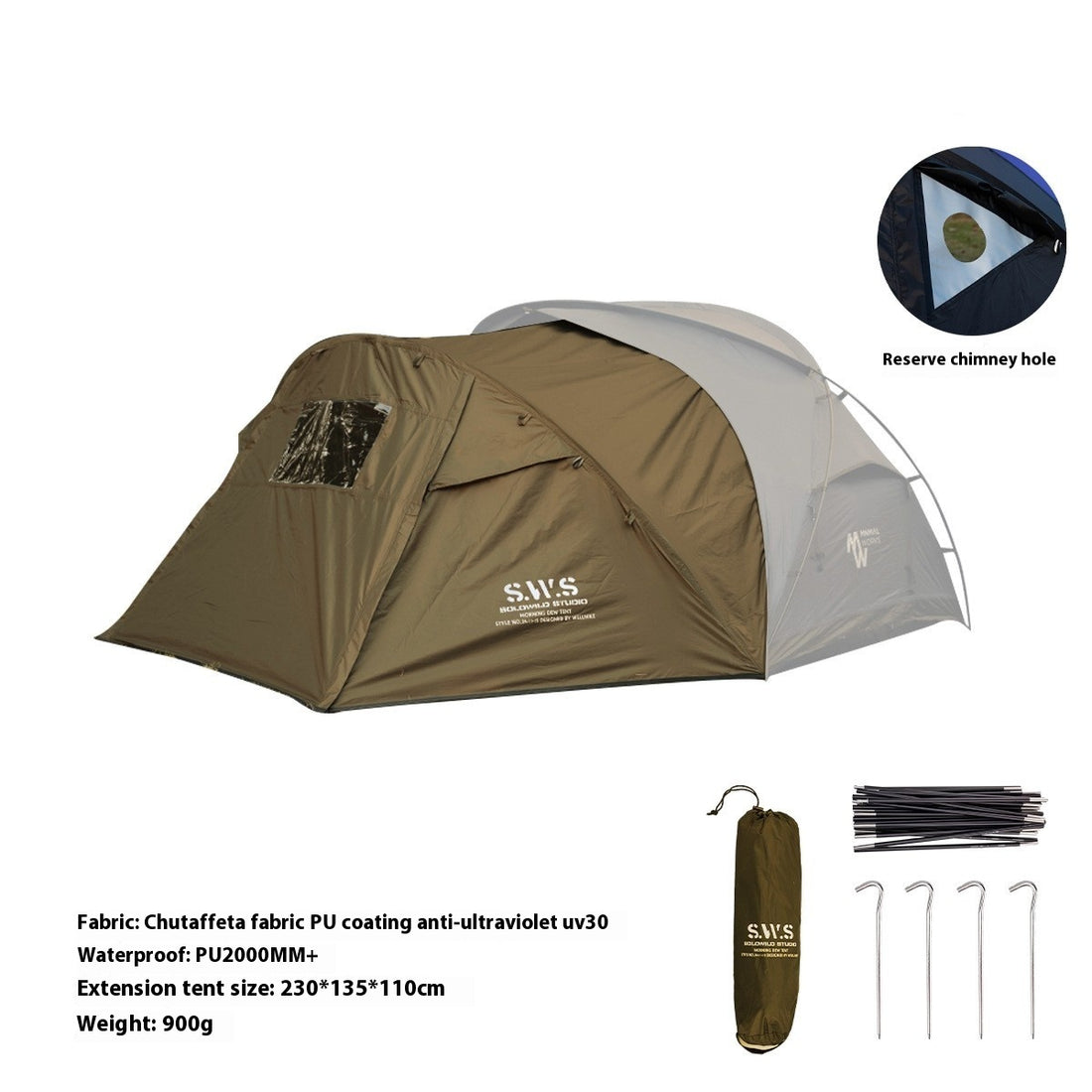 Outdoor Camping Tent Equipment by Arizona Desert Gear