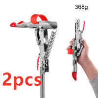 Spring Automatic Stainless Steel Adjustable Fishing Rod Holder Bracket by Arizona Desert Gear