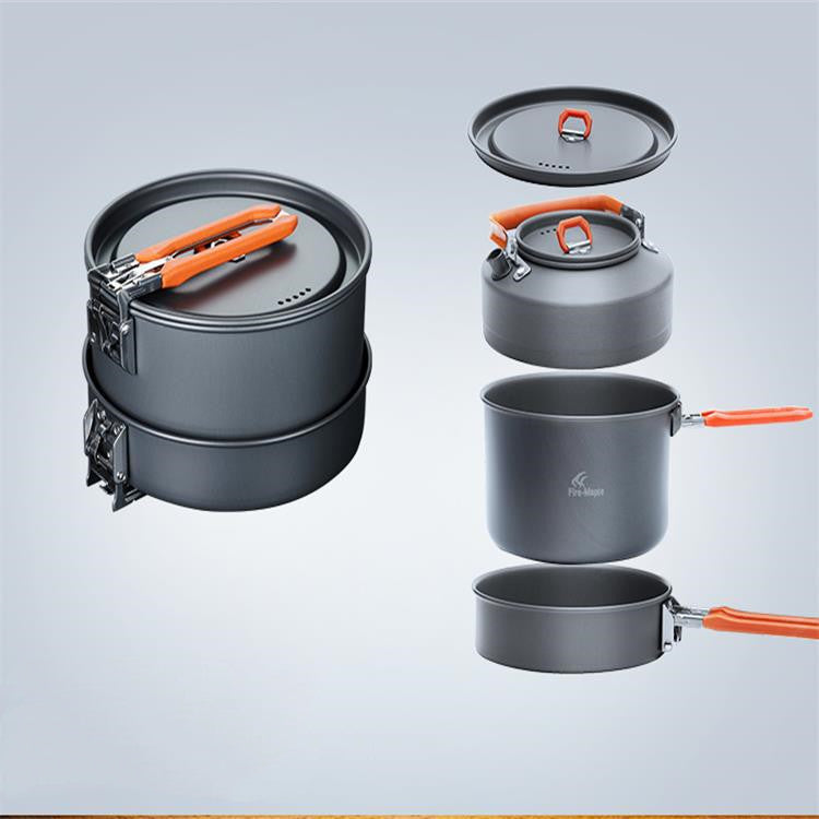 Fire Maple Feast 2 Portable Camping Cookware Set by Arizona Desert Gear