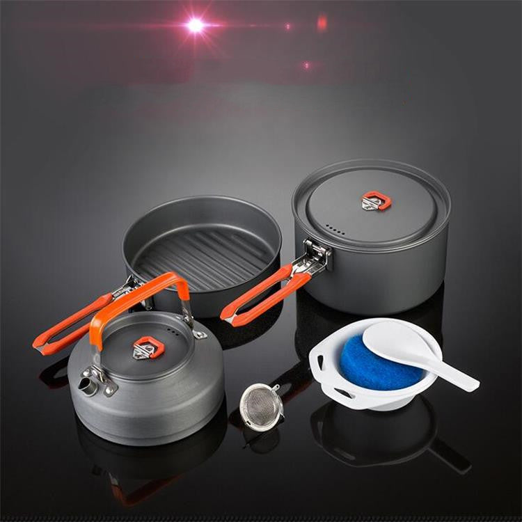 Fire Maple Feast 2 Portable Camping Cookware Set by Arizona Desert Gear