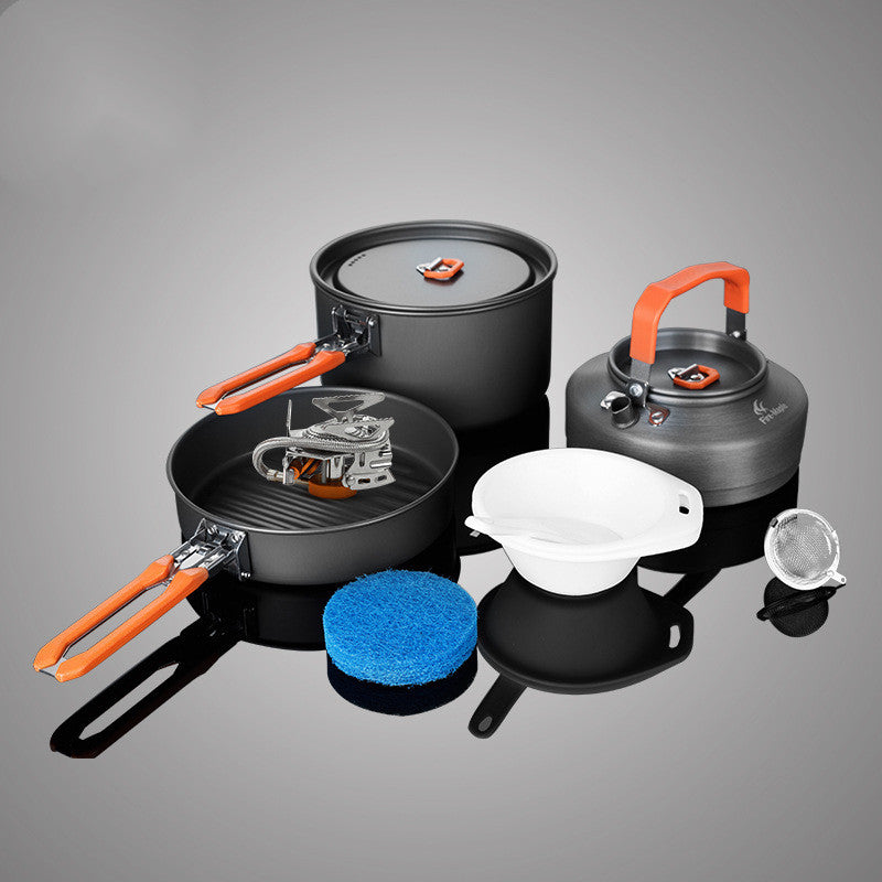 Fire Maple Feast 2 Portable Camping Cookware Set by Arizona Desert Gear
