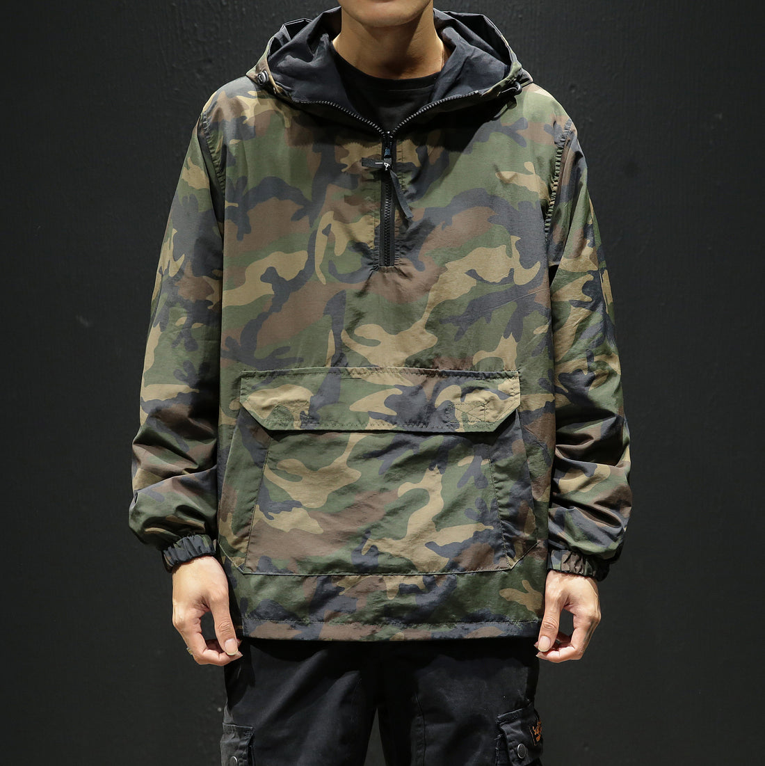Men's Plus Size Reversible Camouflage Jacket by Arizona Desert Gear