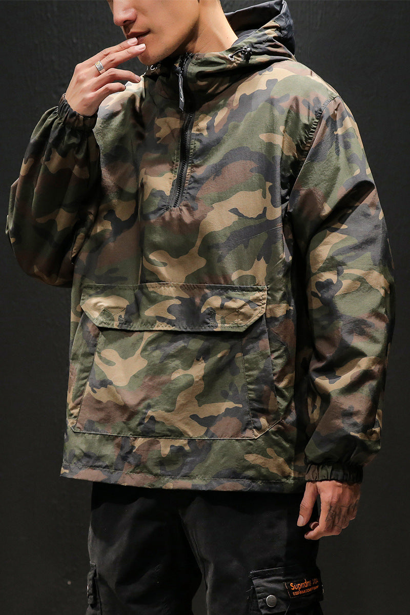 Men's Plus Size Reversible Camouflage Jacket by Arizona Desert Gear