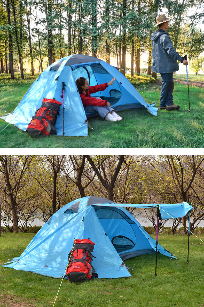 Desert Fox Double Aluminum Camping Tent by Arizona Desert Gear