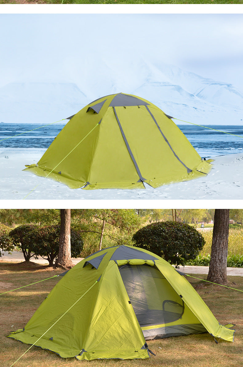 Desert Fox Double Aluminum Camping Tent by Arizona Desert Gear