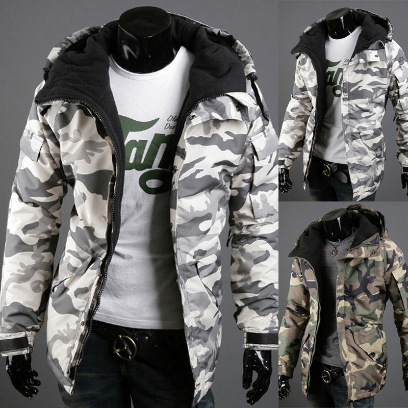 British Camouflage Hooded Jacket For Men by Arizona Desert Gear