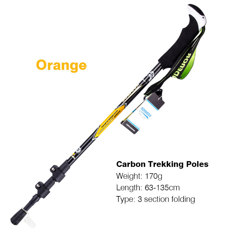 Multifunctional Carbon Fiber Folding Trekking Pole by Arizona Desert Gear