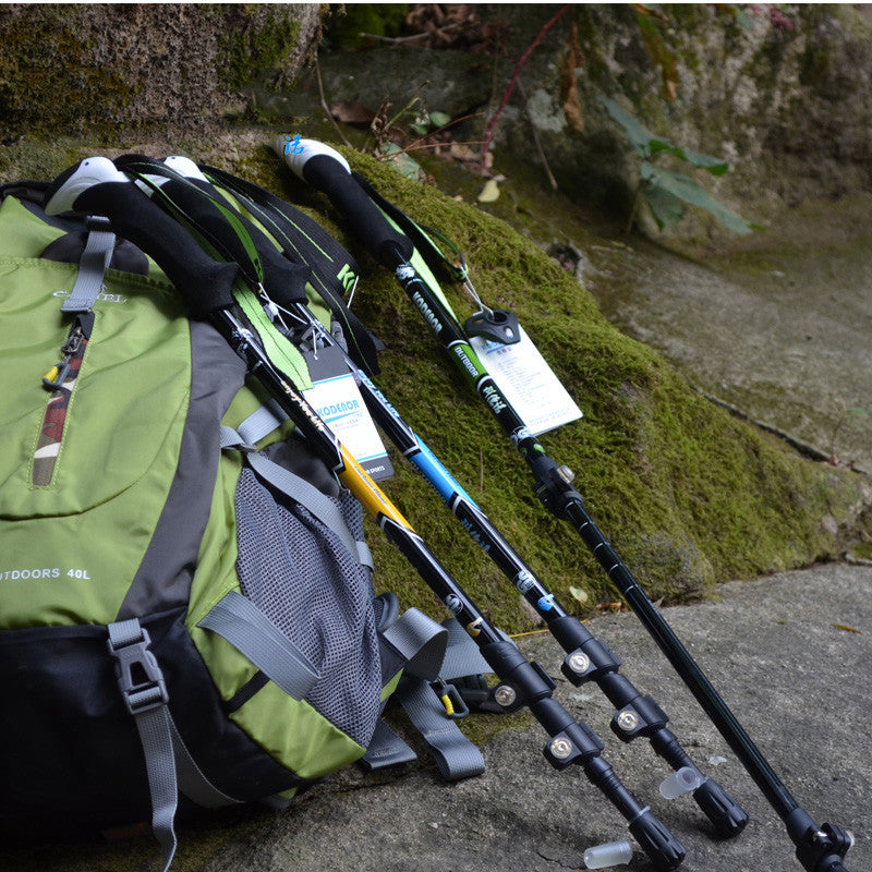 Multifunctional Carbon Fiber Folding Trekking Pole by Arizona Desert Gear