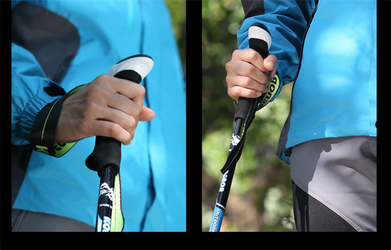 Multifunctional Carbon Fiber Folding Trekking Pole by Arizona Desert Gear