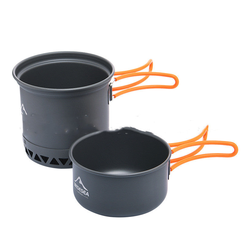 Widesea Camping Cookware Outdoor Cooking Set Travel Pot Utensil Set by Arizona Desert Gear