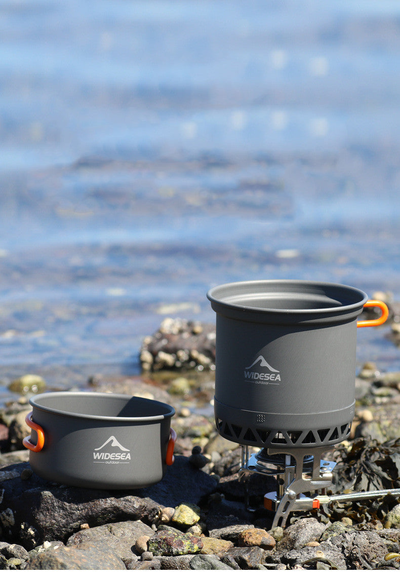 Widesea Camping Cookware Outdoor Cooking Set Travel Pot Utensil Set by Arizona Desert Gear