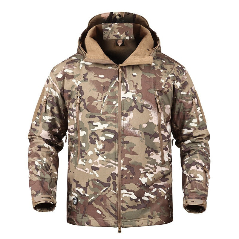 Men's Warm Camouflage Tactical Jacket by Arizona Desert Gear