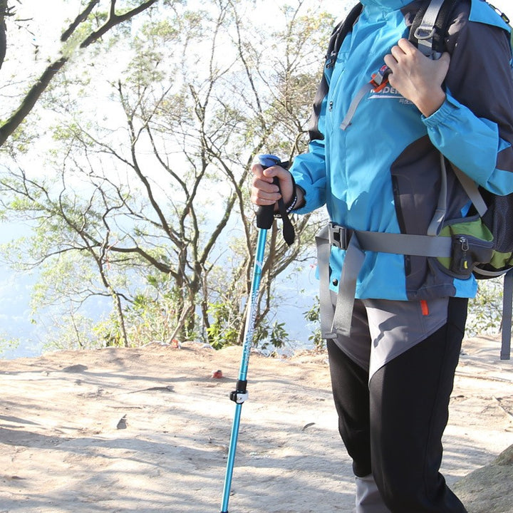 Aluminum Alloy Straight Handle Trekking Pole by Arizona Desert Gear