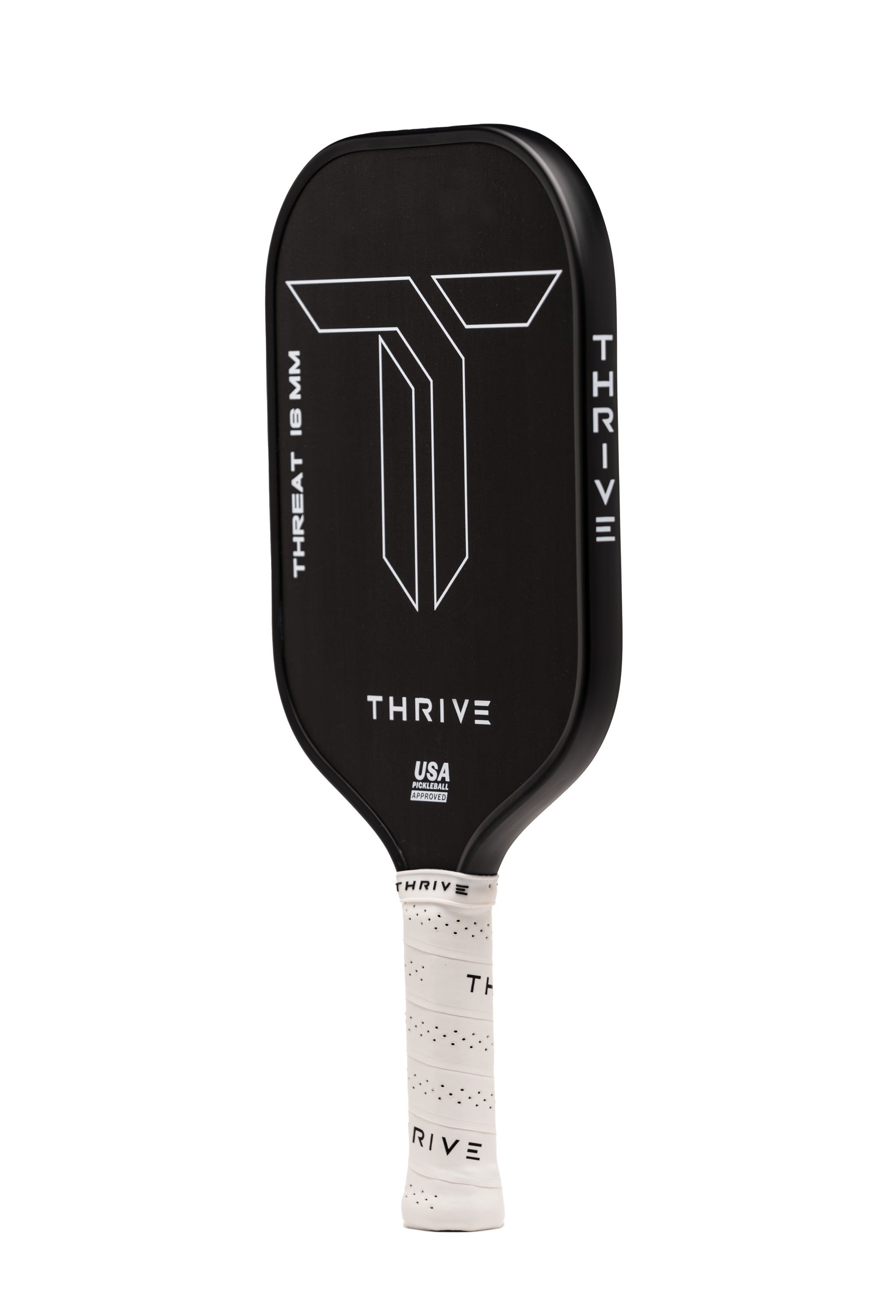 THREAT 16 SINGLES Includes custom weight card, paddle cover, paddle eraser, and lead weights. by Thrive Pickleball