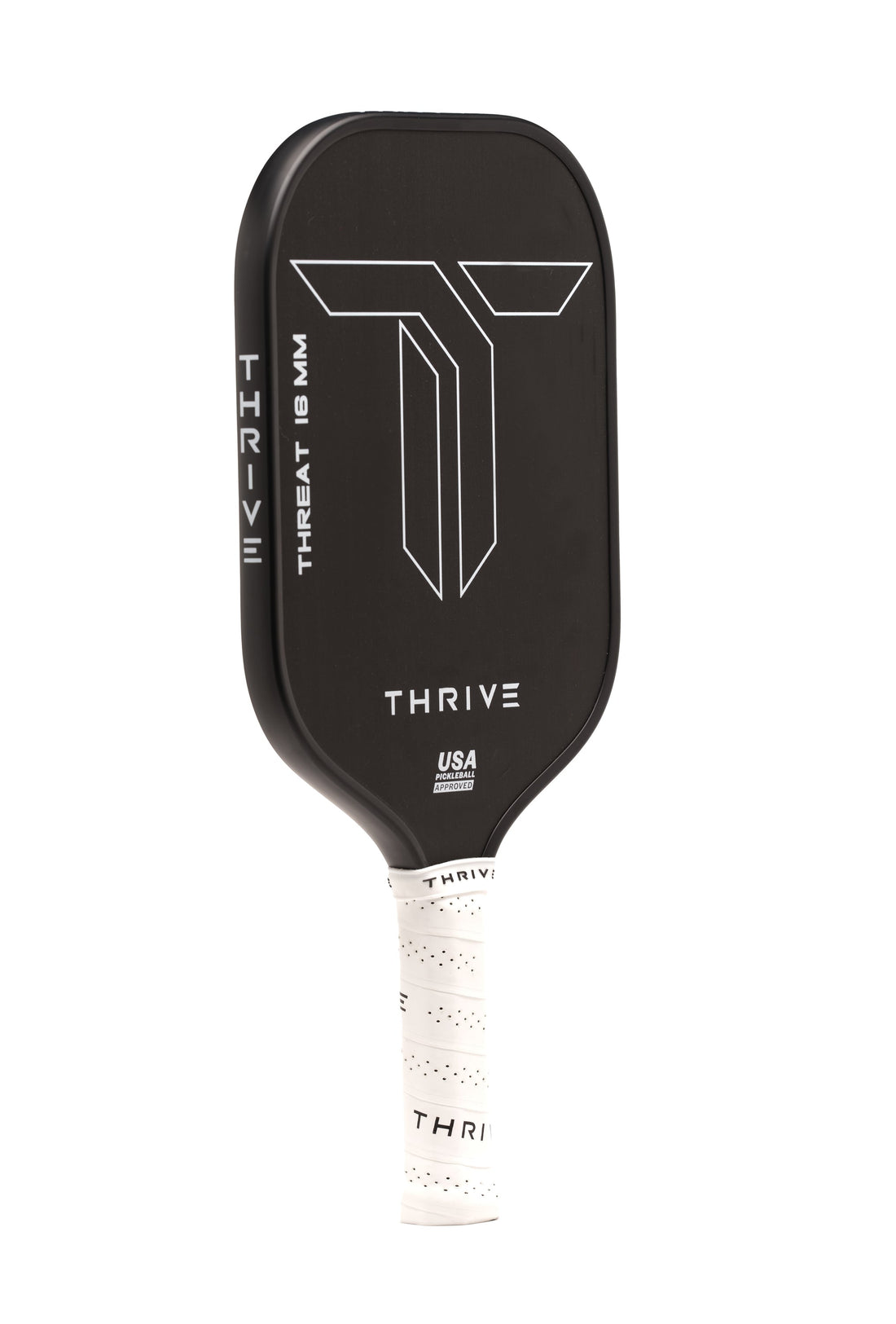 THREAT 16 SINGLES Includes custom weight card, paddle cover, paddle eraser, and lead weights. by Thrive Pickleball
