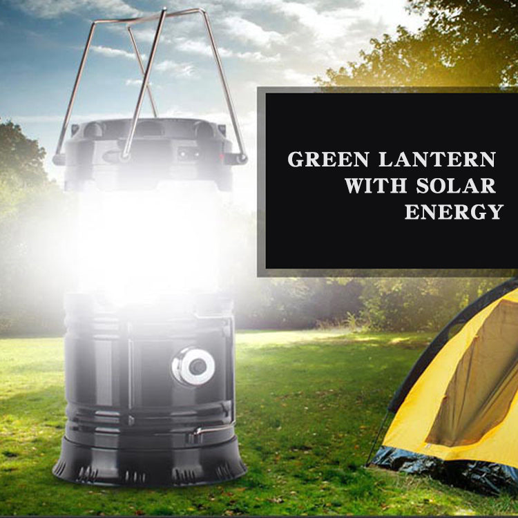 Solar Charging Telescopic Camping Lantern Tent Lamp by Arizona Desert Gear
