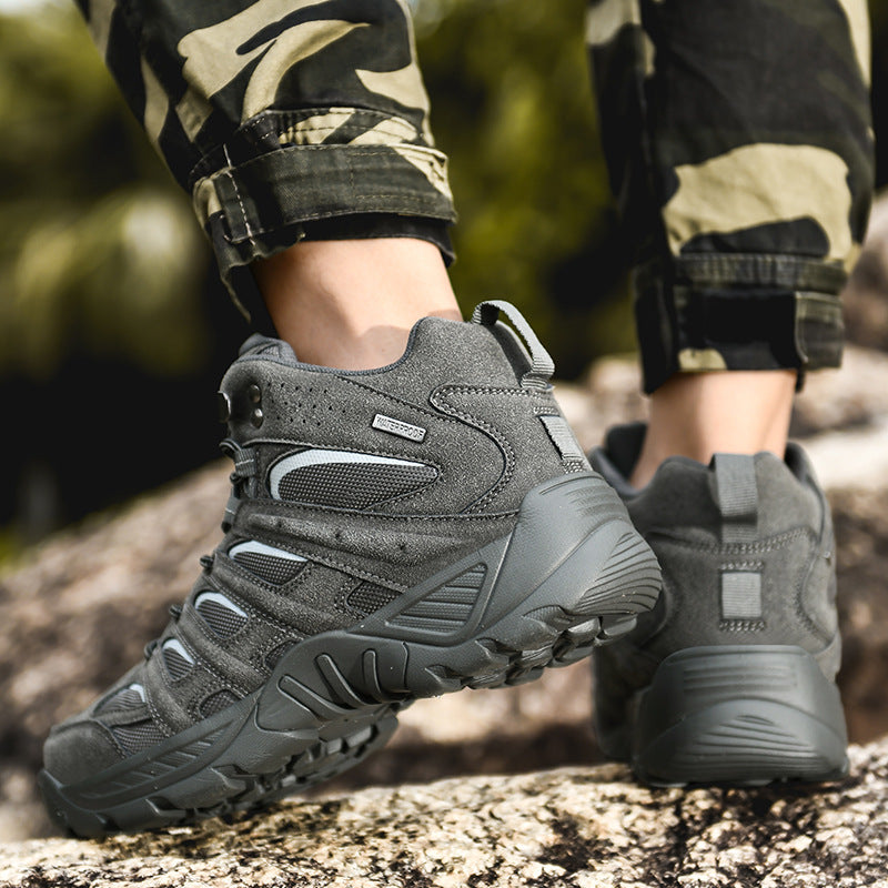 Men's Outdoor High-Top Martin Hiking Boots by Arizona Desert Gear