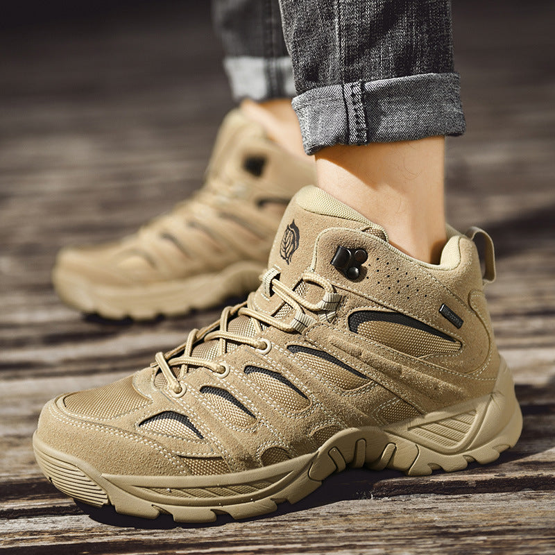 Men's Outdoor High-Top Martin Hiking Boots by Arizona Desert Gear