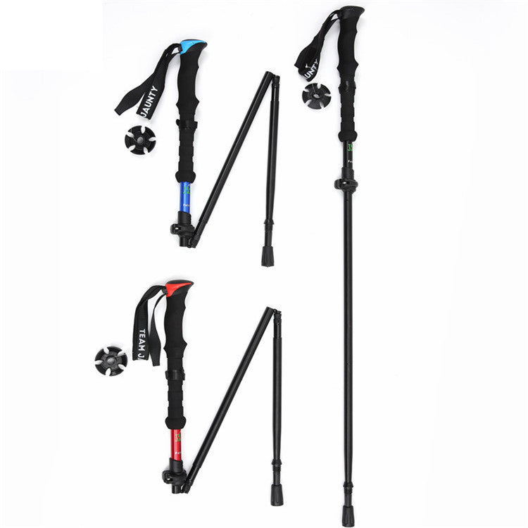 High-Strength Four-Section Folding Trekking Pole by Arizona Desert Gear
