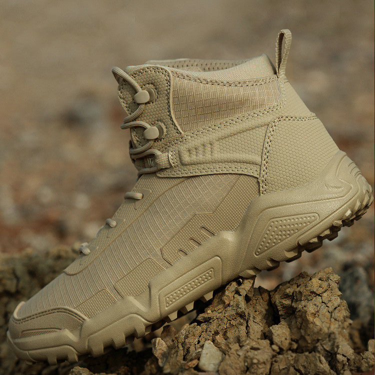 Ultralight Mid Combat Boots Men Tactical Desert Hiking Shoes by Arizona Desert Gear