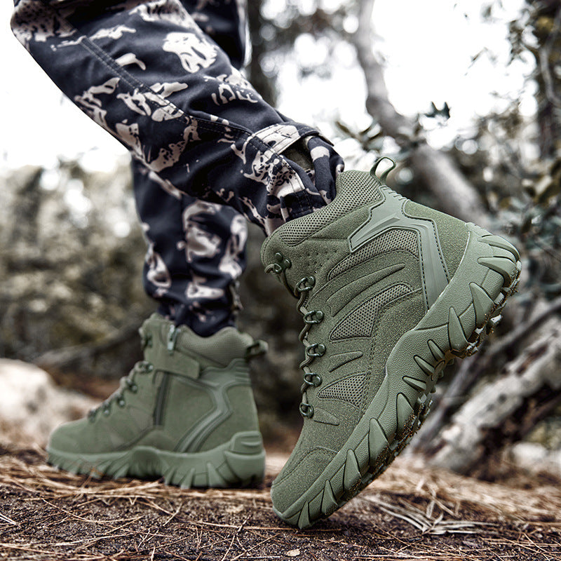 Men's Combat Training Boots Outdoor Hiking Shoes by Arizona Desert Gear