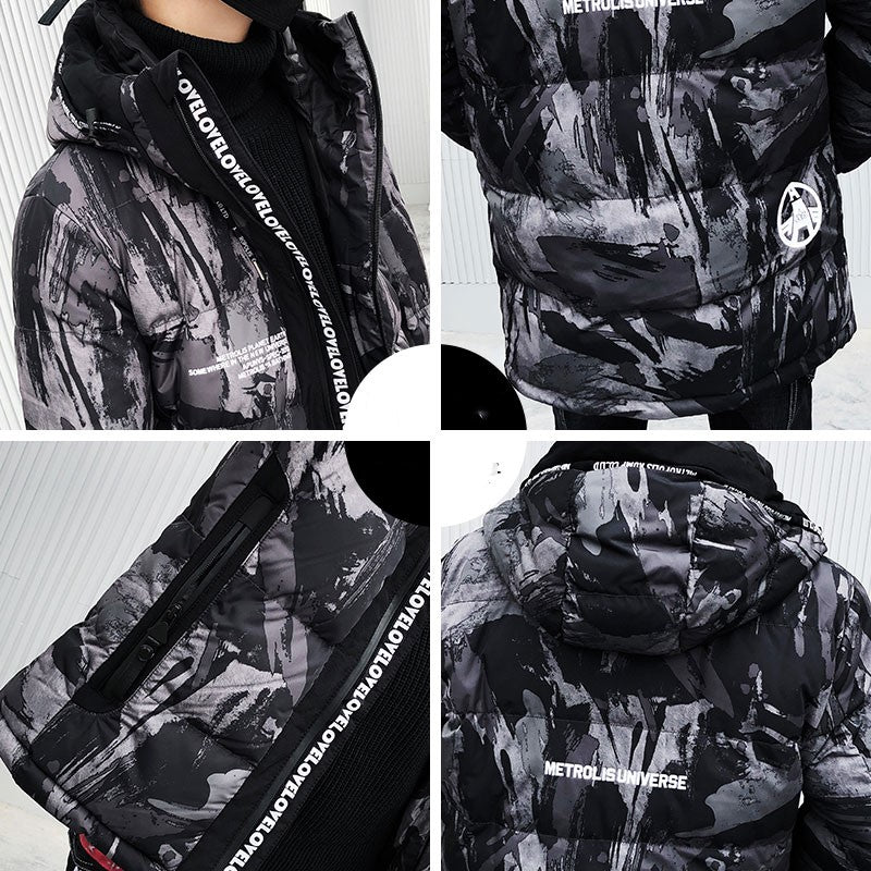 Camouflage Cotton Jacket Men Casual Wear by Arizona Desert Gear
