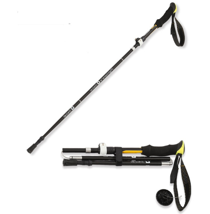 Folding Telescopic Trekking Pole Hiking Stick by Arizona Desert Gear