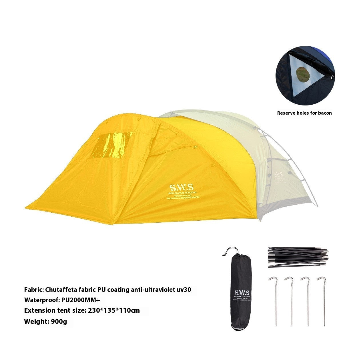 Outdoor Camping Tent Equipment by Arizona Desert Gear