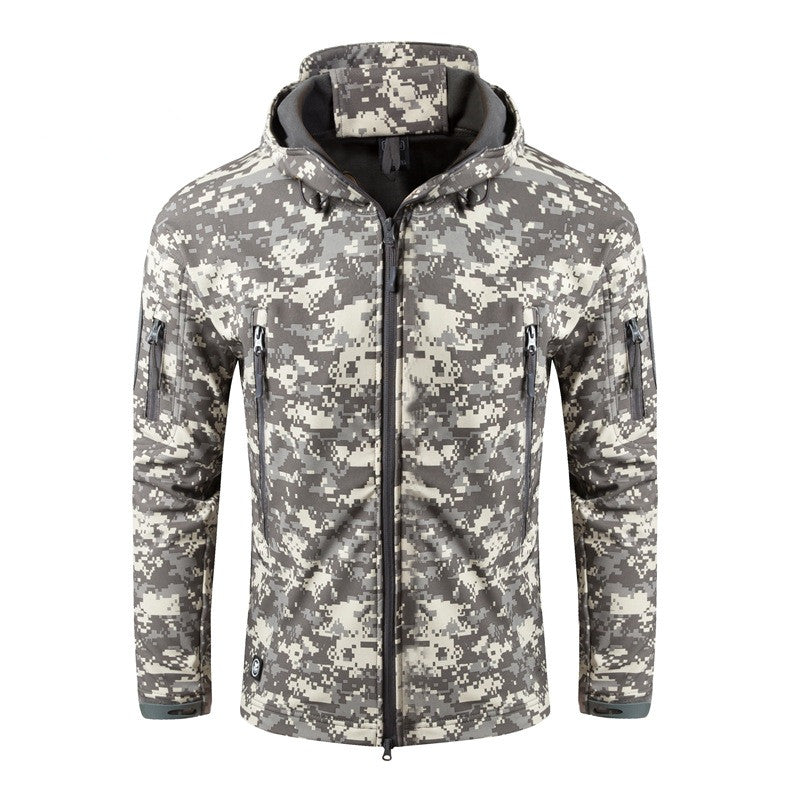 Men's Warm Camouflage Tactical Jacket by Arizona Desert Gear